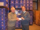 Aquabox Cheque Presentation February 2010